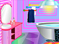 თამაშის Funky Bathroom Decoration