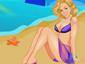თამაშის Basked on Sunny Beach