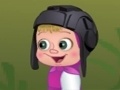 თამაშის Masha and the Bear: Jumping on logs