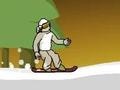 თამაშის Downhill Snowboard 3