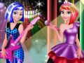 თამაშის Elsa And Anna Royals Rock Dress