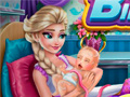 თამაშის Frozen Elsa Birth Caring
