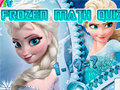 თამაშის Frozen Math Quiz