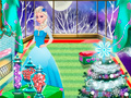 თამაშის Elsa Christmas Room Decoration
