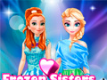 თამაშის Frozen Sisters Facebook Fashion