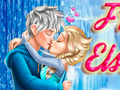 თამაშის Frozen Elsa Kiss