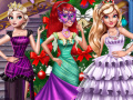 თამაშის Princesses Christmas Preparations
