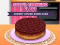 თამაშის Sara’s Cooking Class: Cherry Upside Down Cake