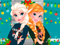 თამაშის Sisters Ugly Xmas Sweater