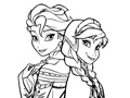 თამაშის Frozen Coloring For Kids