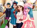 თამაშის Princesses Go Ice Skating