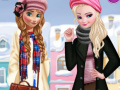 თამაშის Winter Fashion Street Snap