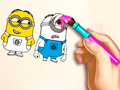 თამაშის Mini Coloring Book