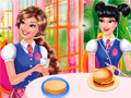 თამაშის Princesses Burger Cooking