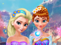 თამაშის Anna and Elsa Makeover