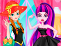 თამაშის Princess vs Monster Girl