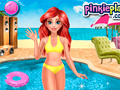 თამაშის Mermaid Princess Pool Time