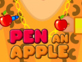 თამაშის Pen an apple