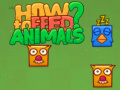 თამაშის How to Feed Animals?