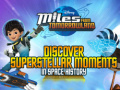 თამაშის Discover Superstellar Moments in space history
