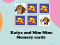 თამაშის Kate and Mim Mim: Memory cards