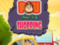 თამაშის Pou Drives To Go Shopping