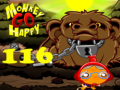 თამაშის Monkey Go Happy Stage 116