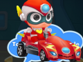 თამაშის Happy Superman astransform racing