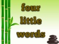 თამაშის Four Little Words