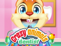 თამაშის Crazy Animals Dentist