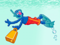 თამაშის 123 Sesame Street: Underwater Sink or Float