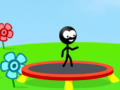 თამაშის Trampoline Stickman