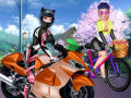 თამაშის Sisters Motorcycle Vs Bike