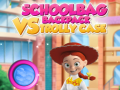 თამაშის Schoolbag Backpack Vs Trolley Case