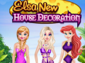 თამაშის Elsa New House Decoration