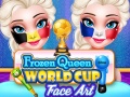 თამაშის Frozen Queen World Cup Face Art