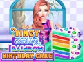 თამაშის Vincy Cooking Rainbow Birthday Cake