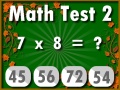 თამაშის Math Test 2