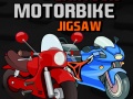 თამაშის Cartoon Motorbike Jigsaw