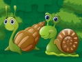 თამაშის Cute Snails Jigsaw