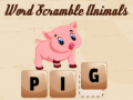 თამაშის Word Scramble Animals