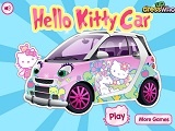 თამაშის Hello Kitty Car