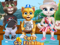 თამაშის Cats Go Fishing