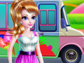 თამაშის Girly Ice Cream Truck Car Wash
