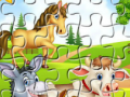თამაშის Farm Animals Jigsaw