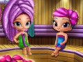 თამაშის Glittery Genies Realife Sauna