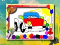 თამაშის Cartoon Cars Coloring Book