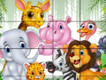 თამაშის Animals Sliding Puzzle