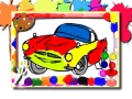 თამაშის Racing Cars Coloring Book