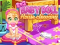 თამაშის Baby Doll House Cleaning